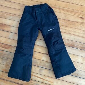 Arctix Kids Black Adjustable Snow Pants 5T